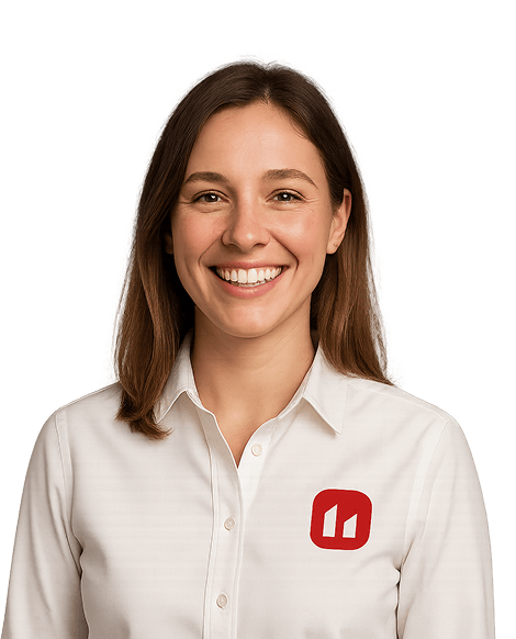 Agente de Belfabriek ayudando a un cliente